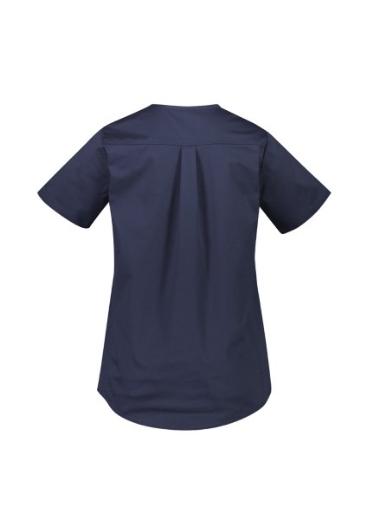 Picture of BIZCARE Ladies Rose Tunic Scrub Top